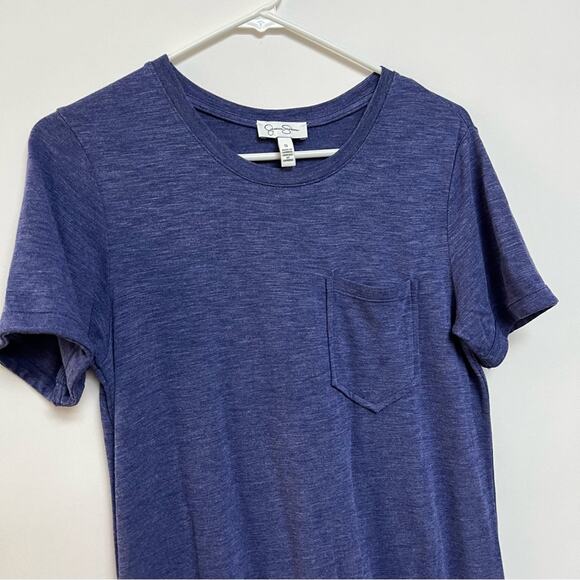 Jessica Simpson Long T-Shirt Dress Midi Short Sleeve Tee Soft Comfy Lounge Small - Picture 3 of 8